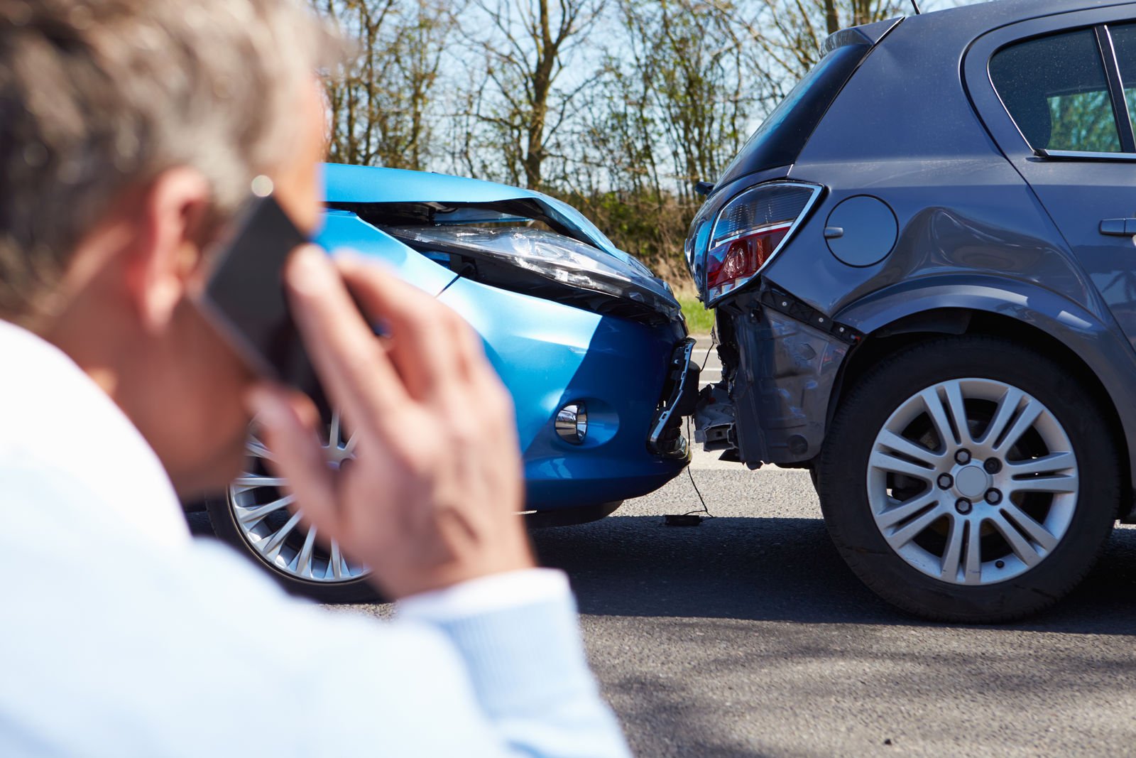 If I am in a car accident, do I call their insurance or mine?