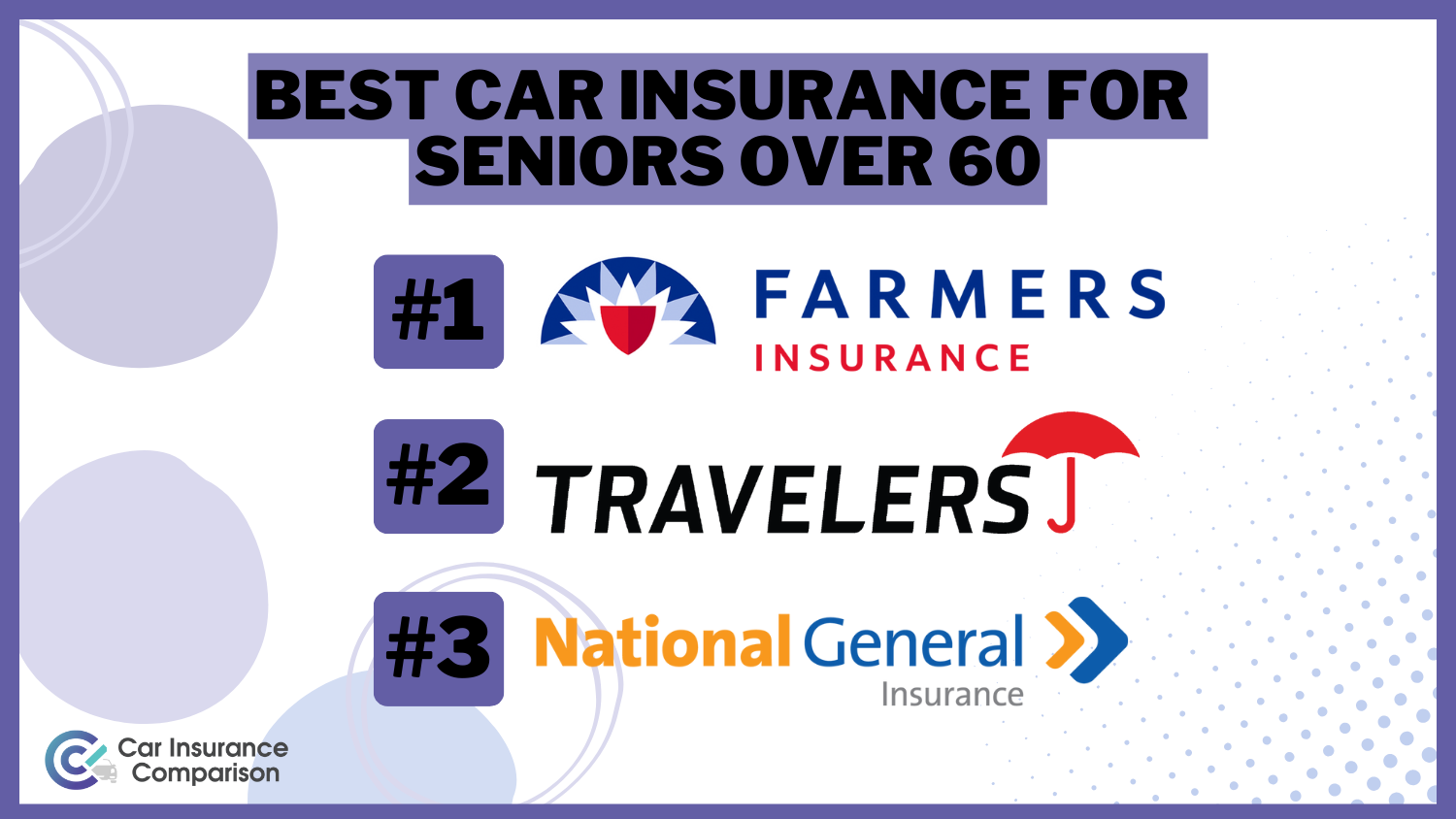 Best Car Insurance for Seniors Over 60: Farmers, Travelers, National General