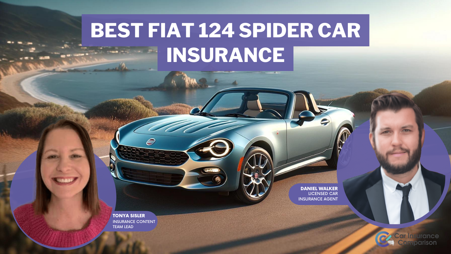 Best Fiat 124 Spider Car Insurance in 2024 (Find the Top 10 Companies Here!)