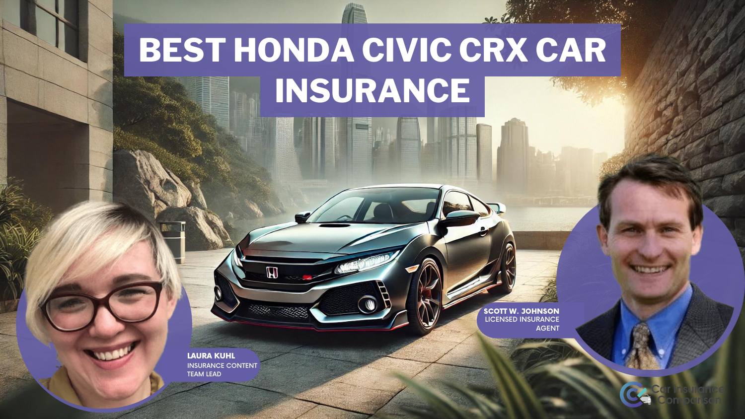 Geico, State Farm and Progressive: Best Honda Civic CRX Car Insurance