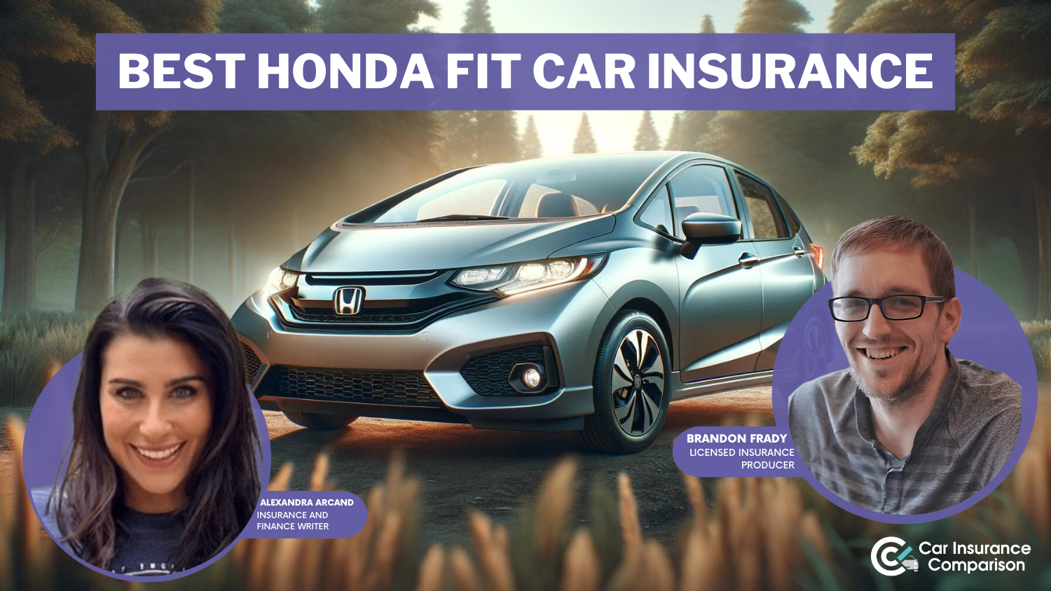 Geico, State Farm, and Progressive: Best Honda Fit car insurance