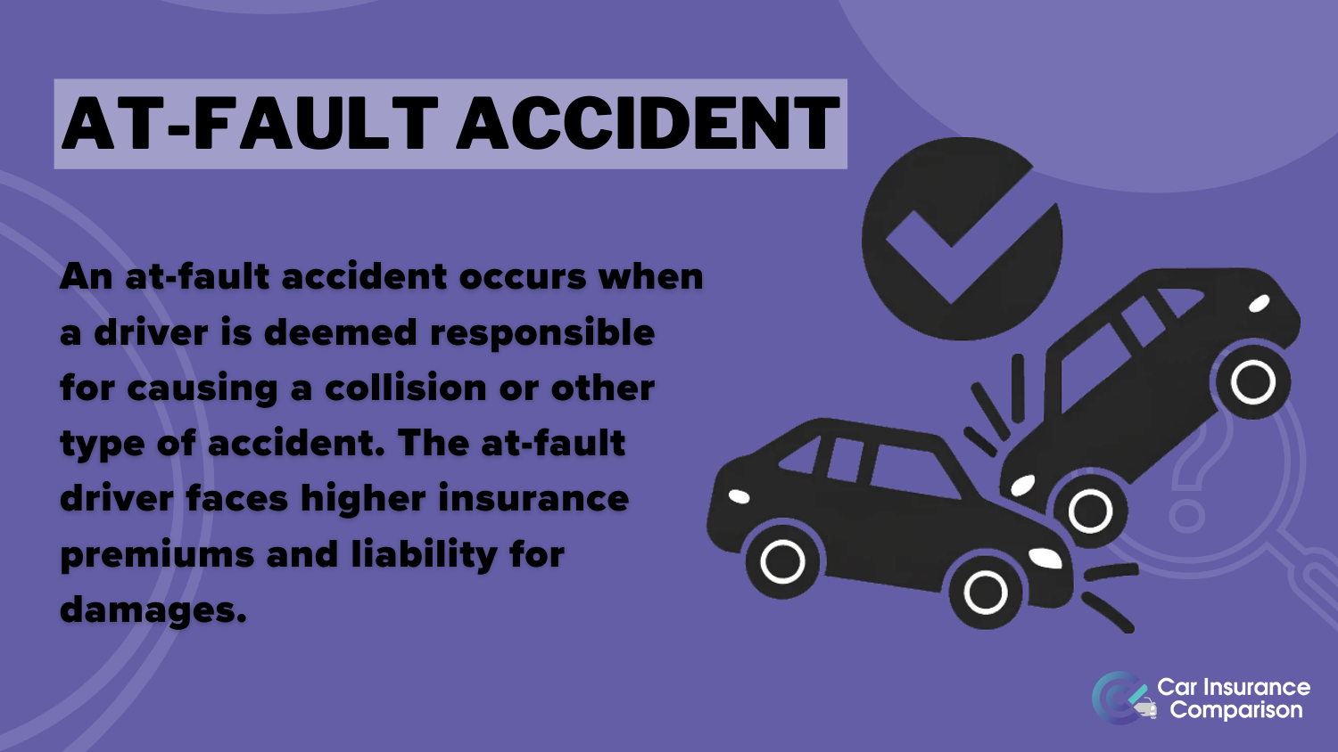 Best Kia Seltos Car Insurance: At-Fault Accident Definition Card