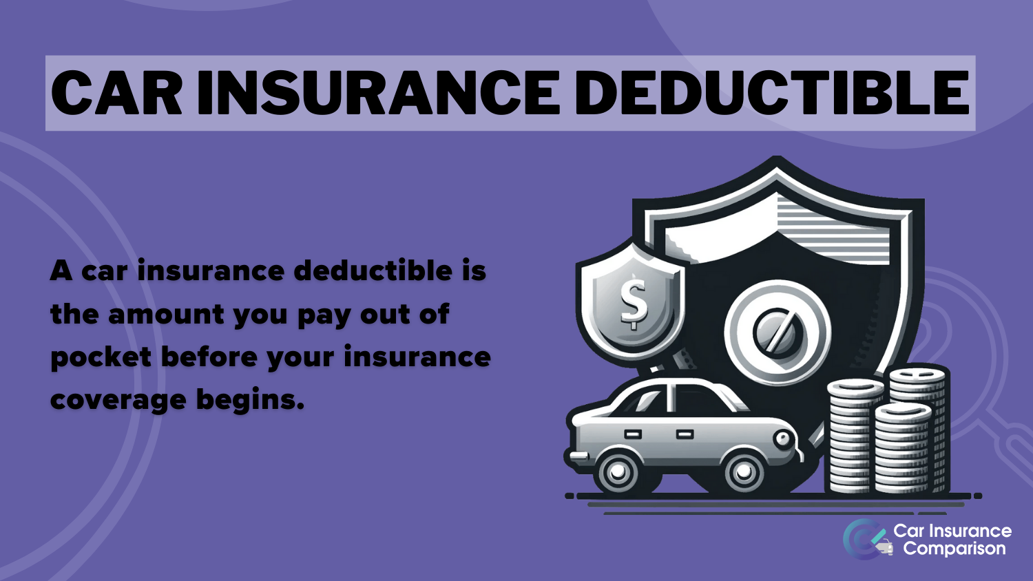 Best Cadillac STS Car Insurance: Car Insurance Deductible Definition Card