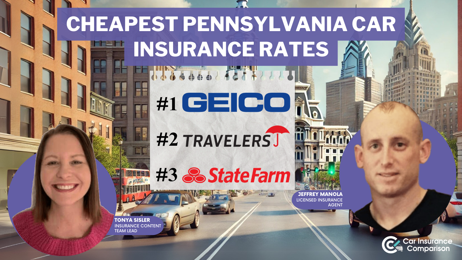 Cheapest Pennsylvania Car Insurance Rates