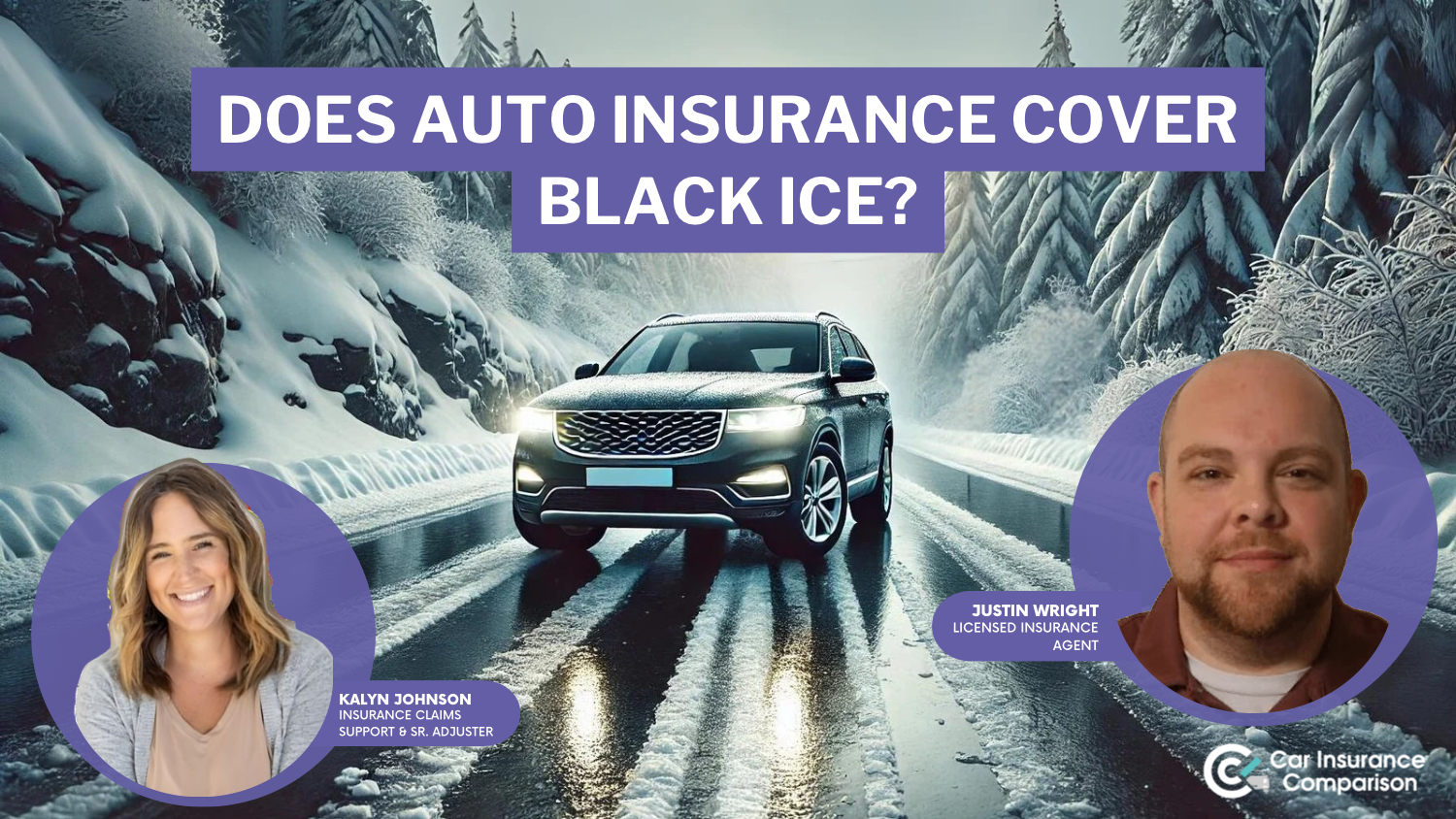 does auto insurance cover black ice?