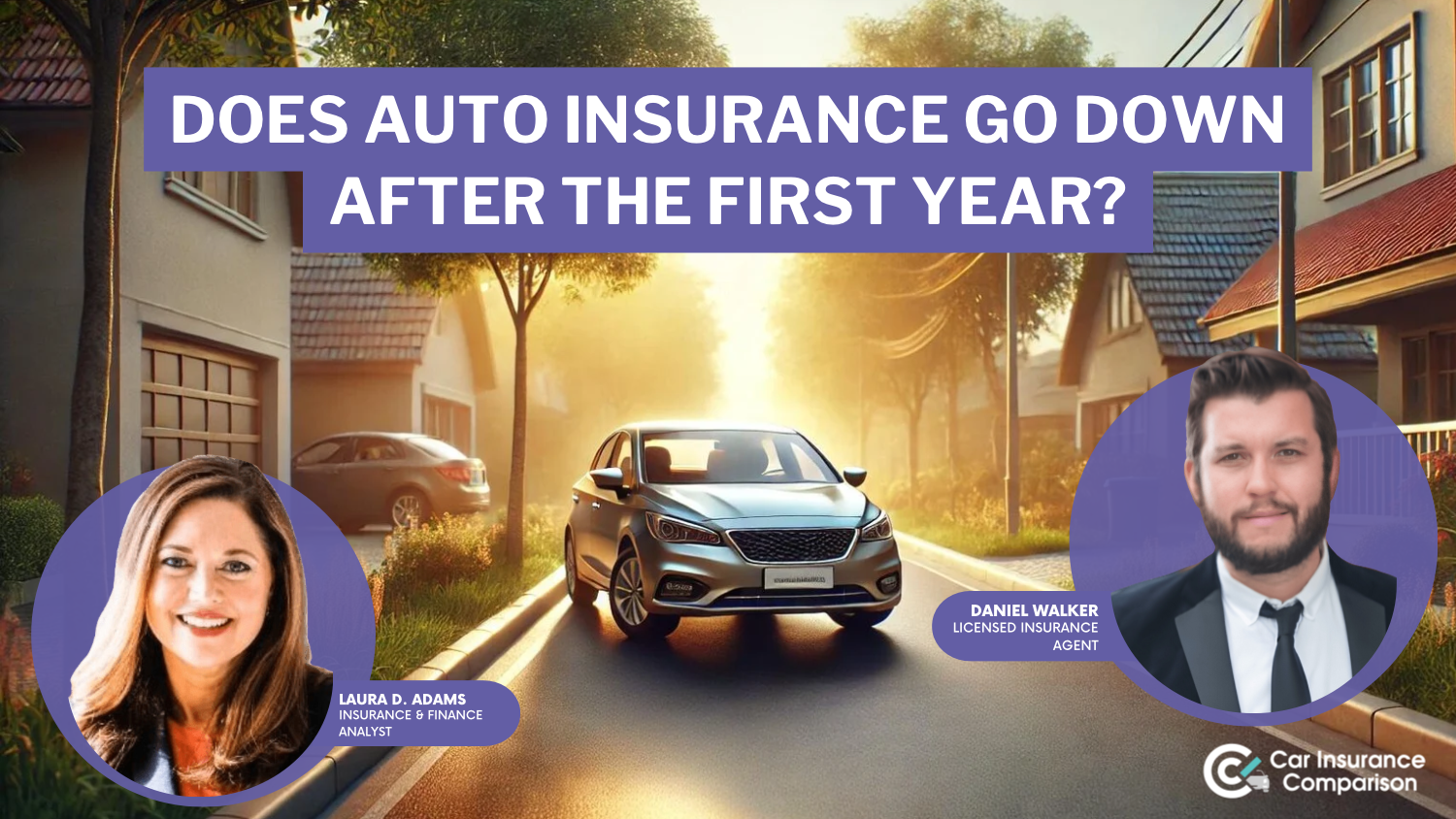 does auto insurance go down after the first year?