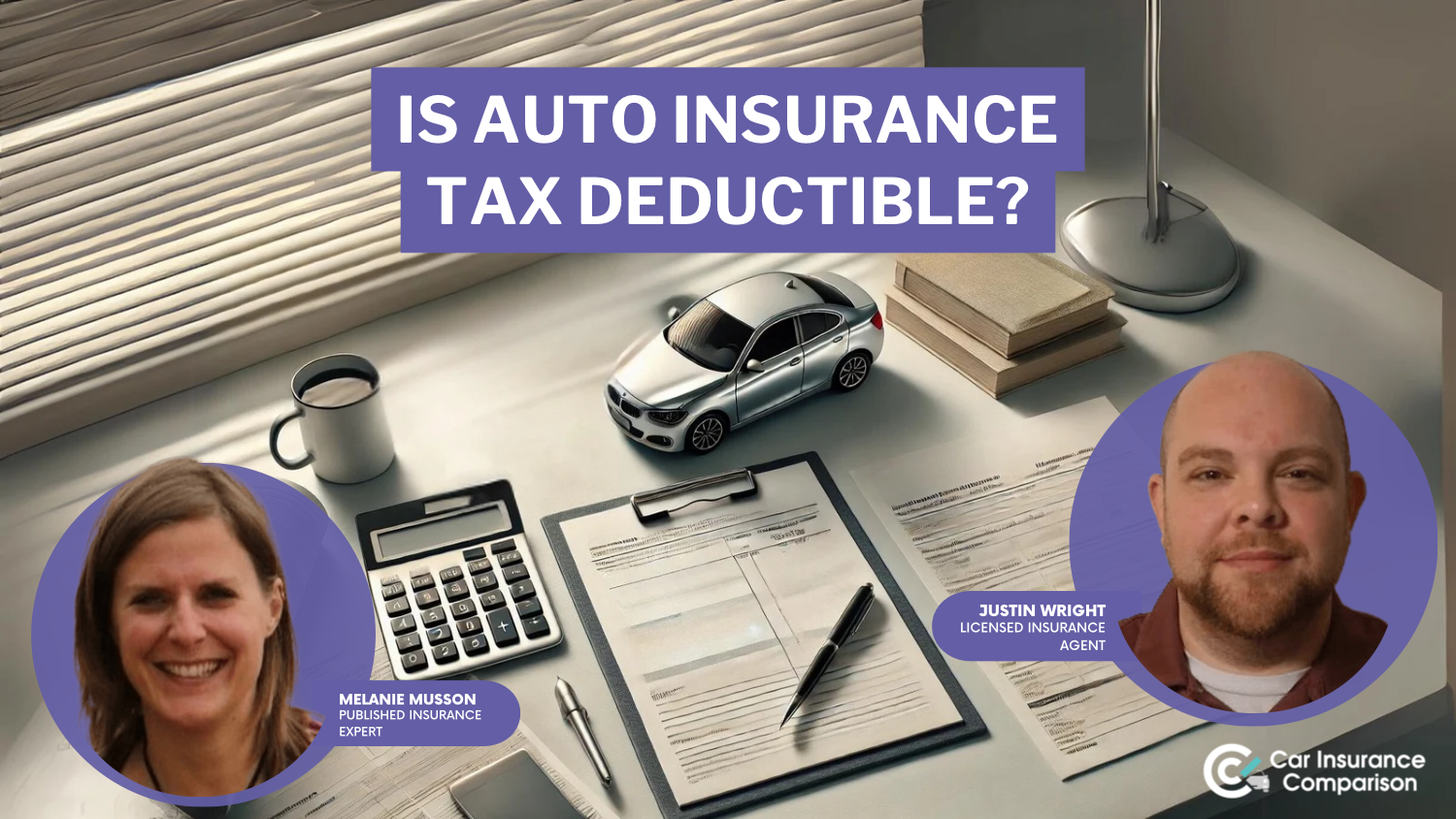 Is car insurance tax deductible?