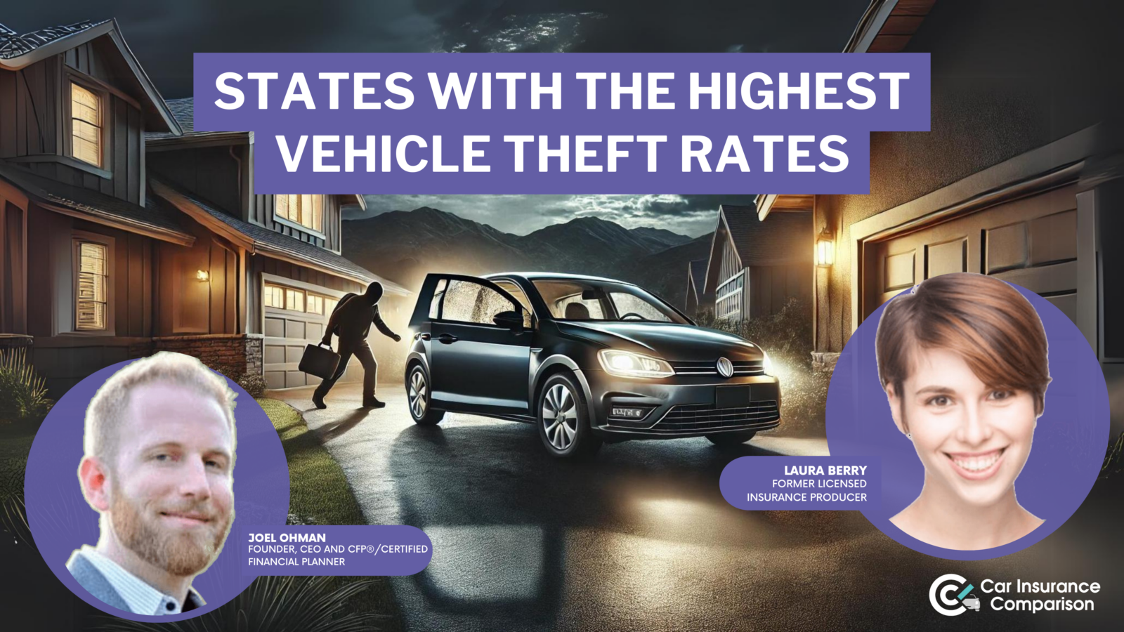 States with the Highest Vehicle Theft Rates