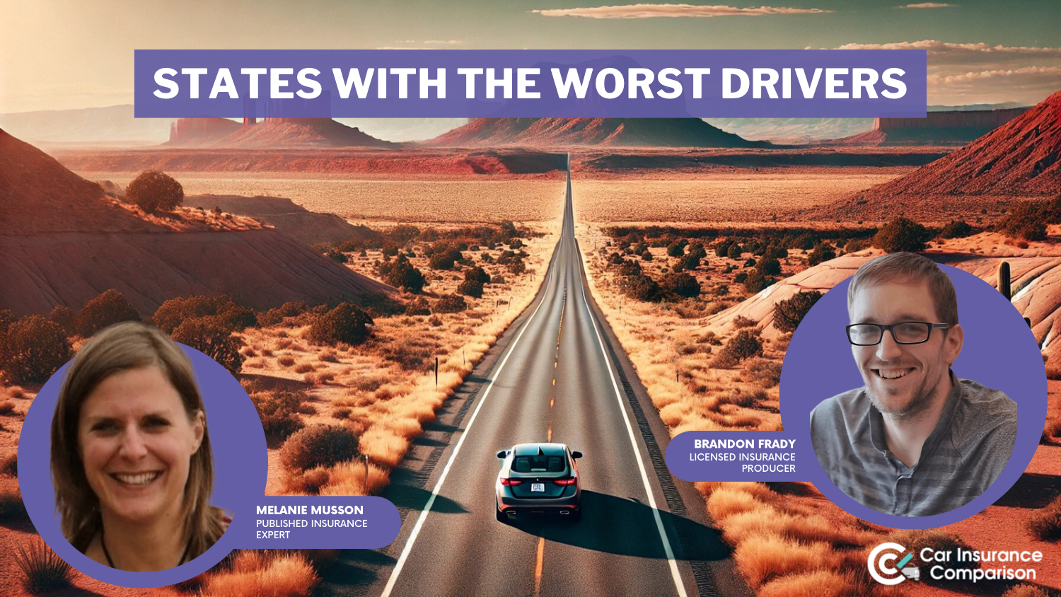 10 States with the Worst Drivers [2024 Study]