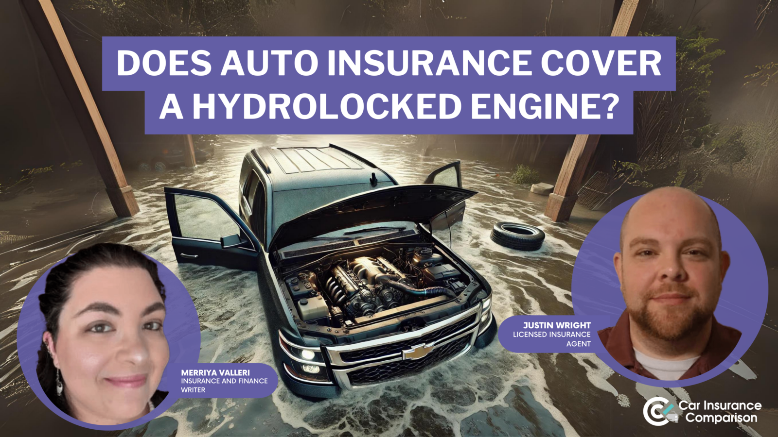 does auto insurance cover a hydrolocked engine?