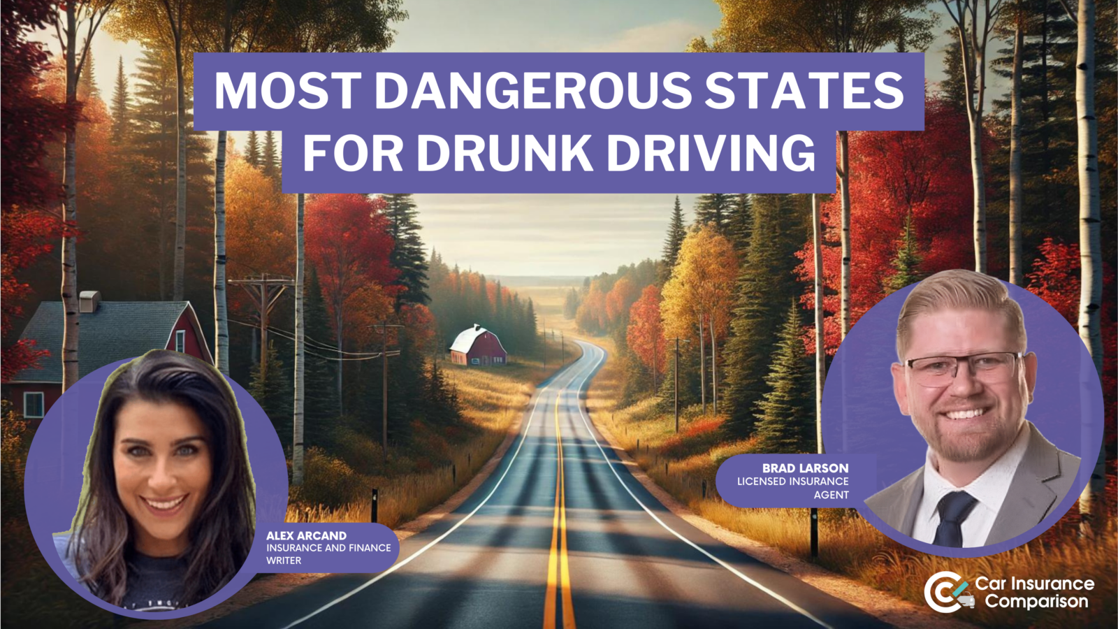 most dangerous states for drunk driving